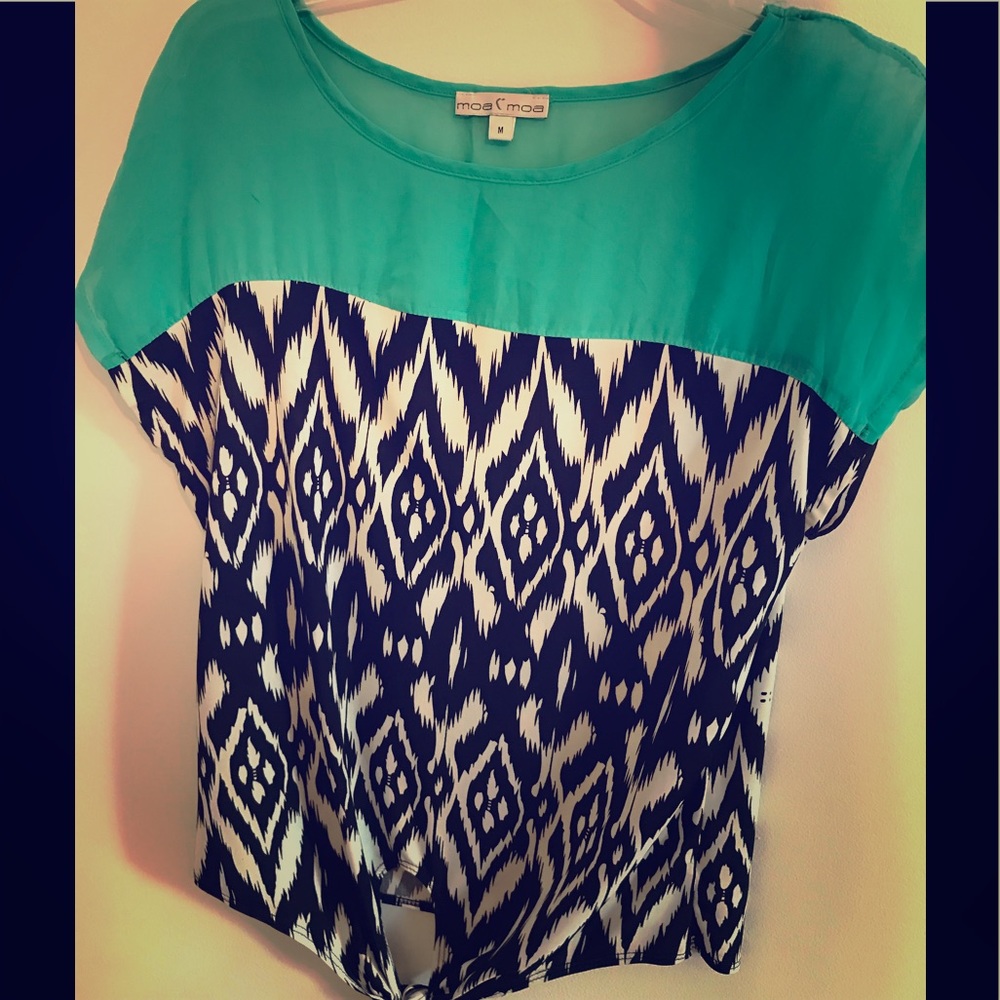 Moa moa medium sheer shirt
